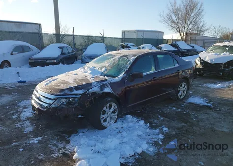 2012 Ford Fusion Se from USA, damaged, VIN 3FAHP0HA6CR288208